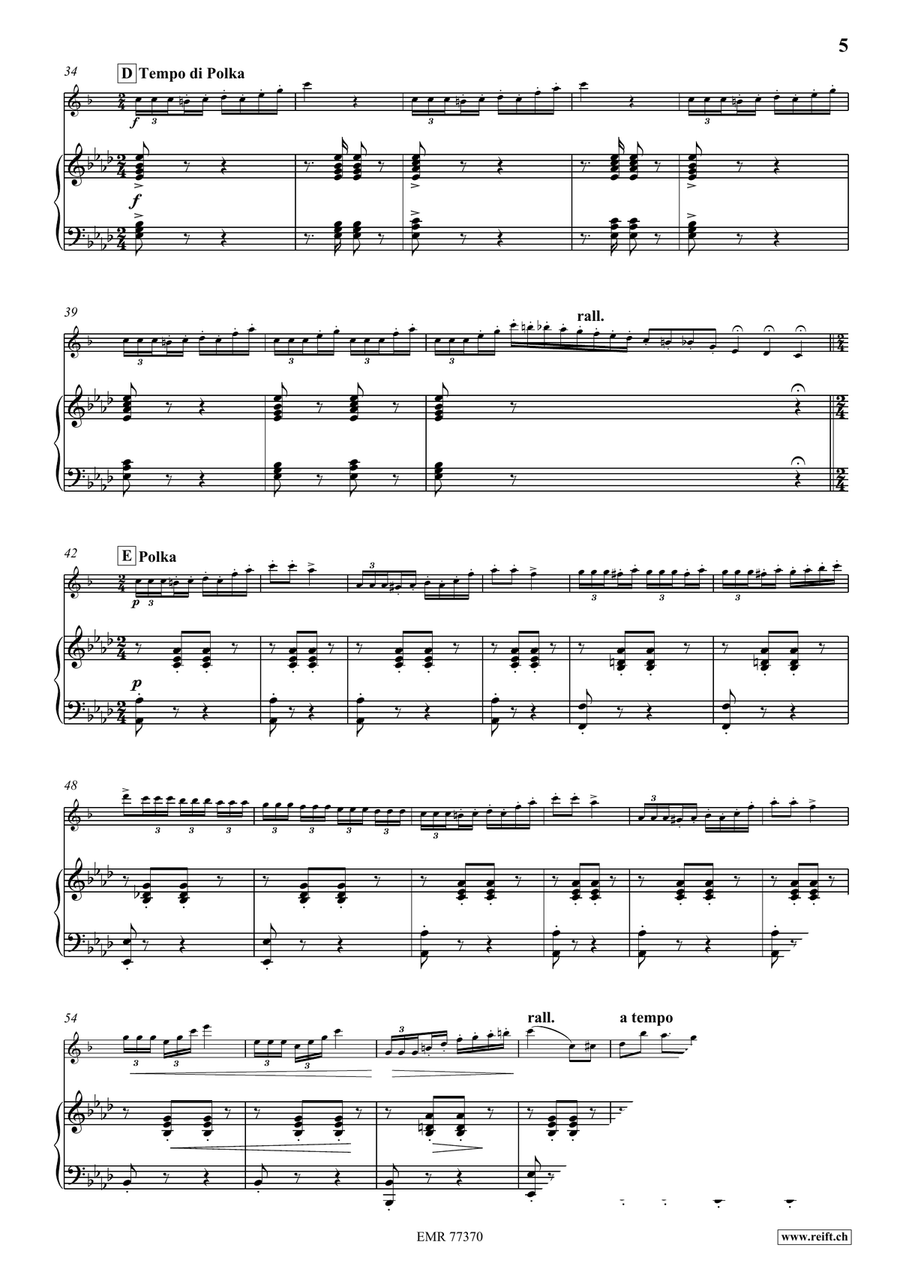 Arbucklenian Polka Arbucklenian Polka Alto Saxophone scores gallery preview page 6