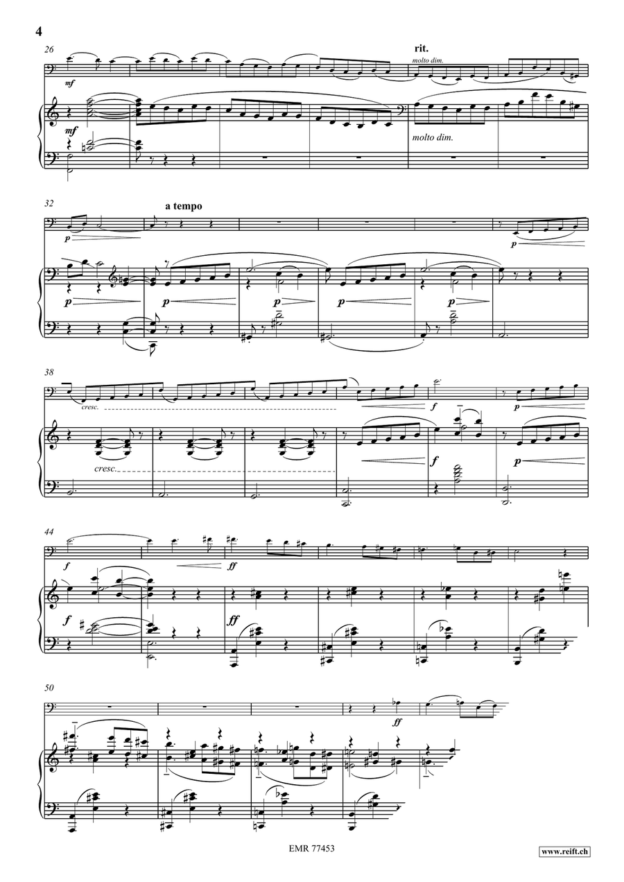 La Plus Que Lente La Plus Que Lente Bassoon Solo scores gallery preview page 5