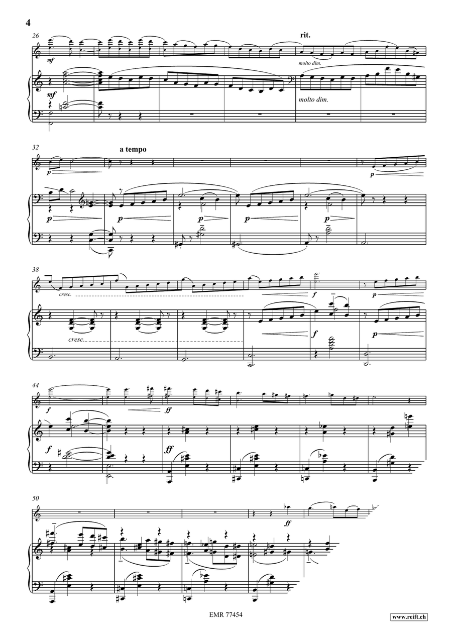 La Plus Que Lente La Plus Que Lente Violin Solo scores gallery preview page 5
