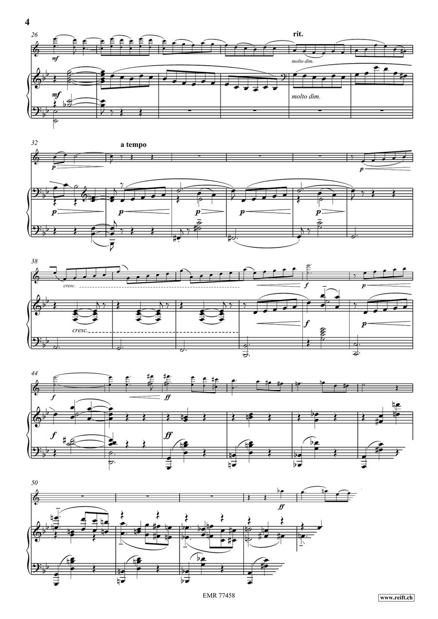 La Plus Que Lente La Plus Que Lente Clarinet Solo scores gallery preview page 5