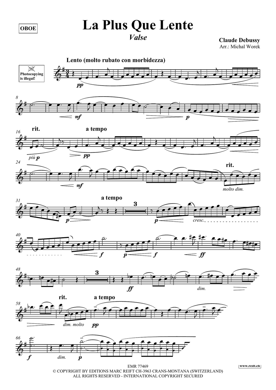 La Plus Que Lente La Plus Que Lente Piano Accompaniment scores gallery preview page 3