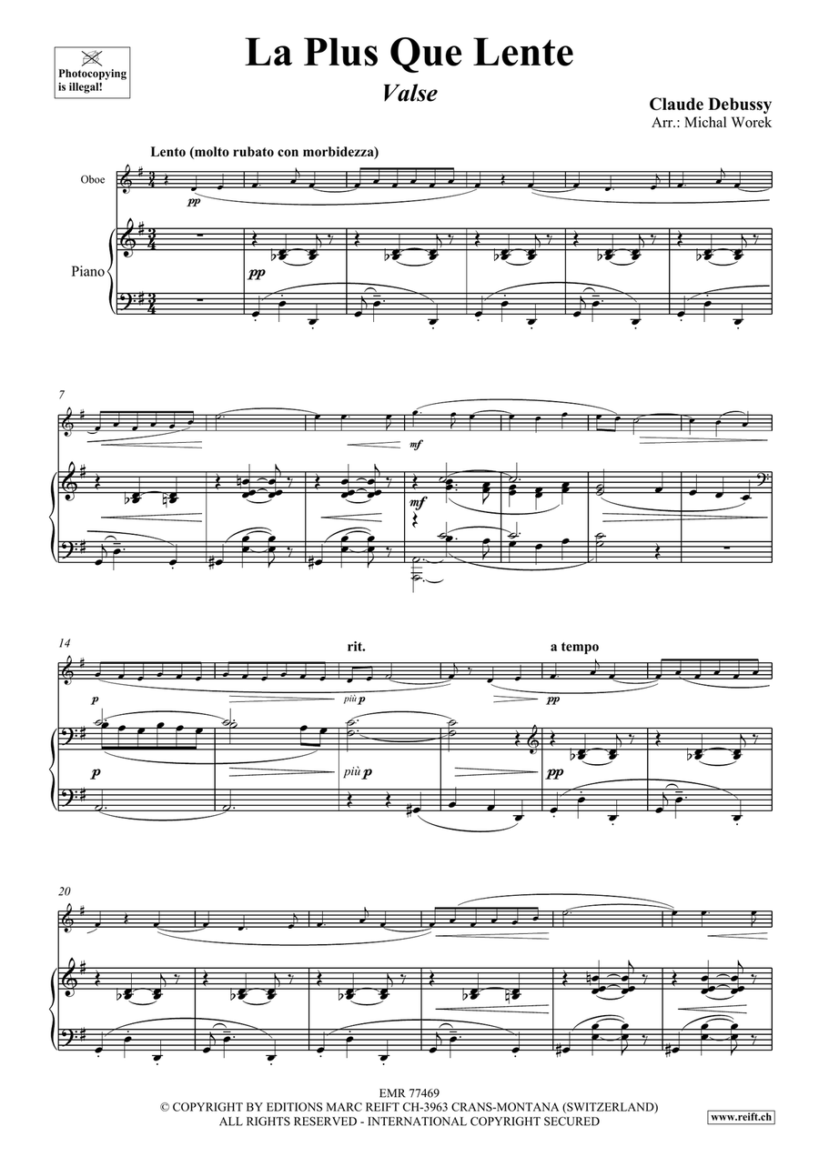 La Plus Que Lente La Plus Que Lente Piano Accompaniment scores gallery preview page 4