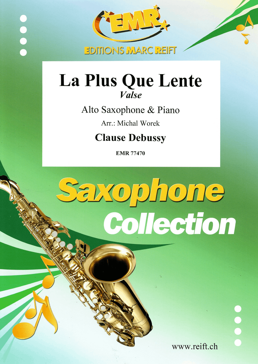 La Plus Que Lente La Plus Que Lente Alto Saxophone scores gallery preview page 1