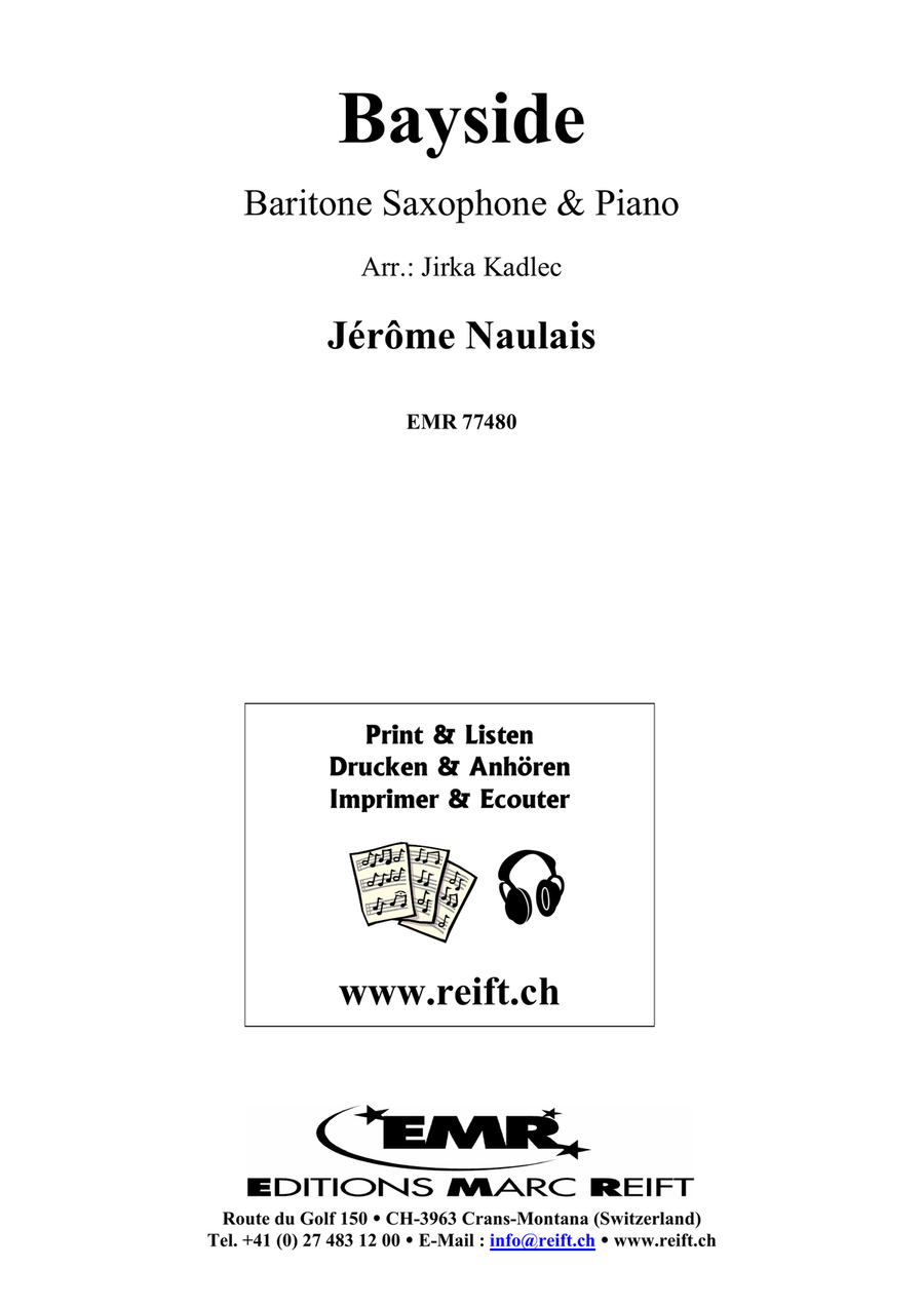 Bayside Bayside Baritone Saxophone scores gallery preview page 2