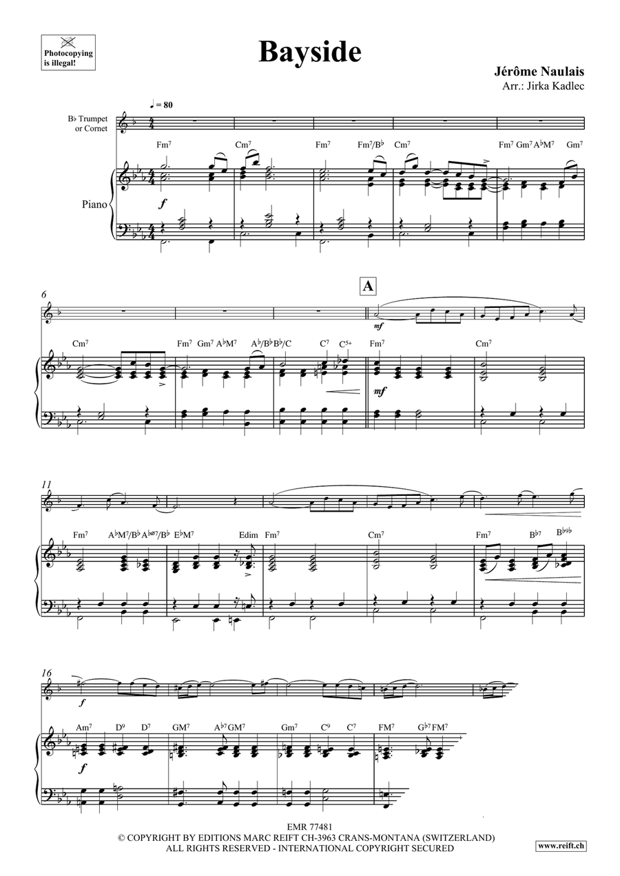 Bayside Bayside Cornet scores gallery preview page 4