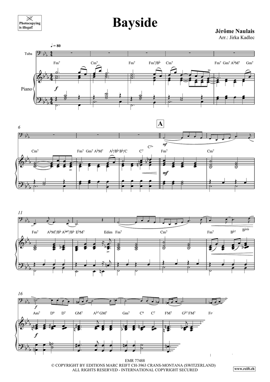 Bayside Bayside Tuba scores gallery preview page 4