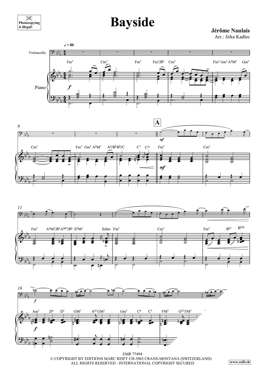 Bayside Bayside Piano Accompaniment scores gallery preview page 4
