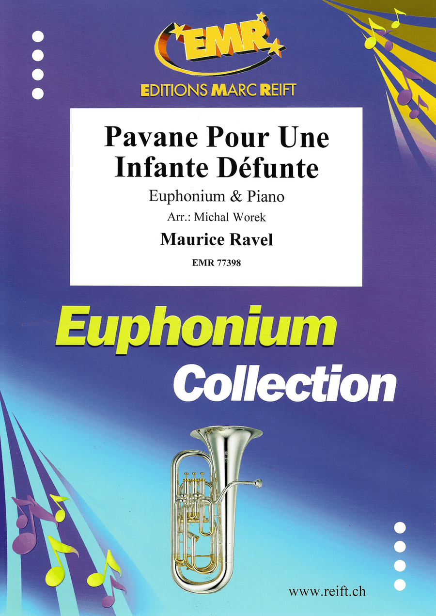 Pavane Pour Une Infante Défunte Euphonium scores gallery preview page 1