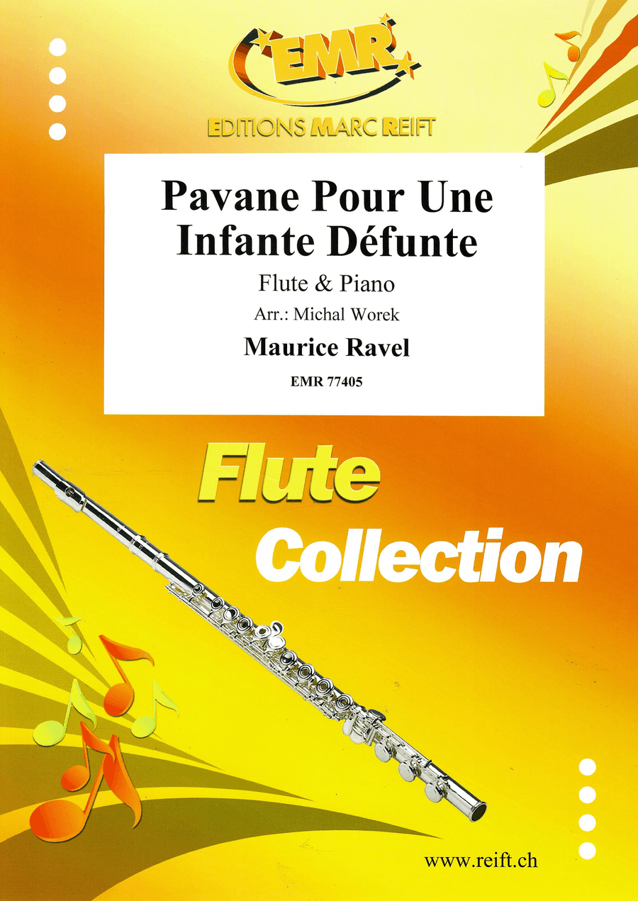 Pavane Pour Une Infante Défunte Flute Solo scores gallery preview page 1