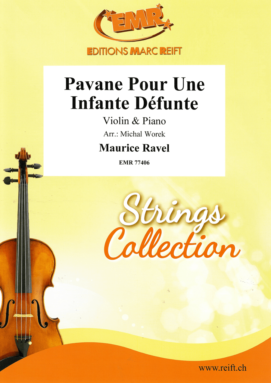 Pavane Pour Une Infante Défunte Violin Solo scores gallery preview page 1
