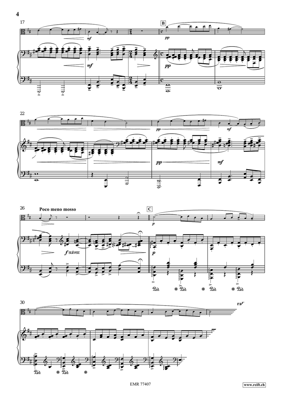 Pavane Pour Une Infante Défunte Piano Accompaniment scores gallery preview page 4