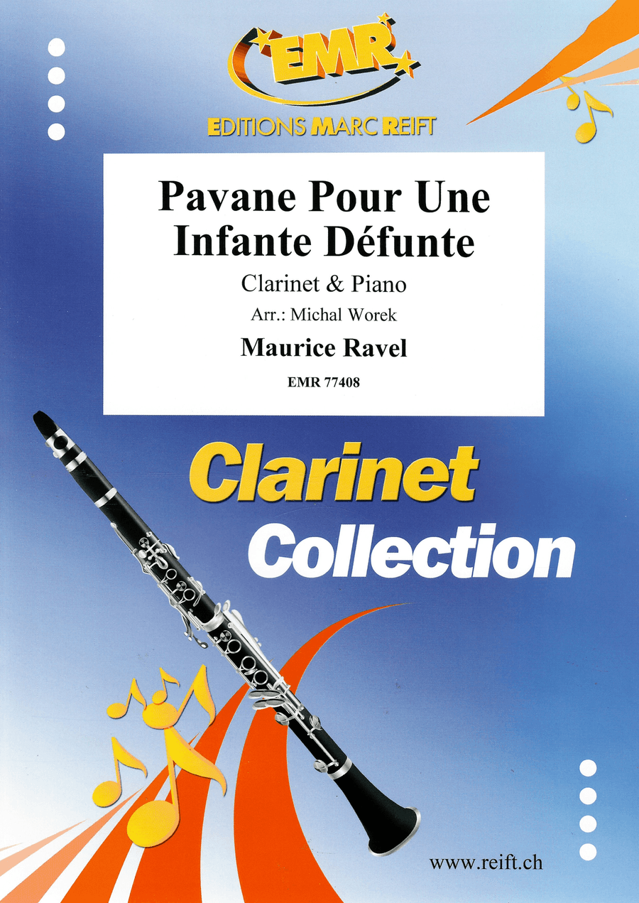 Pavane Pour Une Infante Défunte Clarinet Solo scores gallery preview page 1