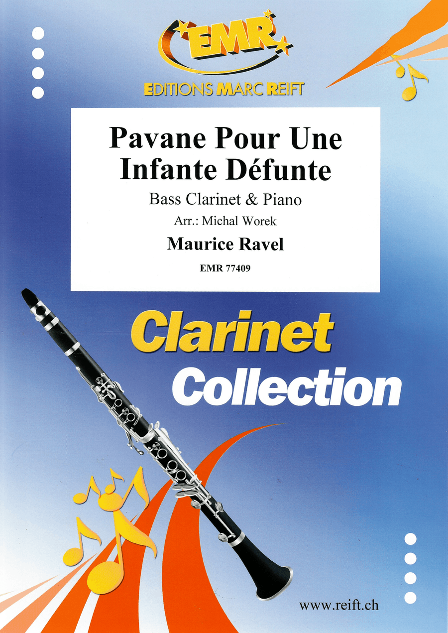 Pavane Pour Une Infante Défunte Bass Clarinet scores gallery preview page 1