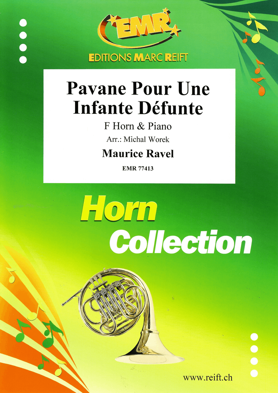 Pavane Pour Une Infante Défunte Horn scores gallery preview page 1