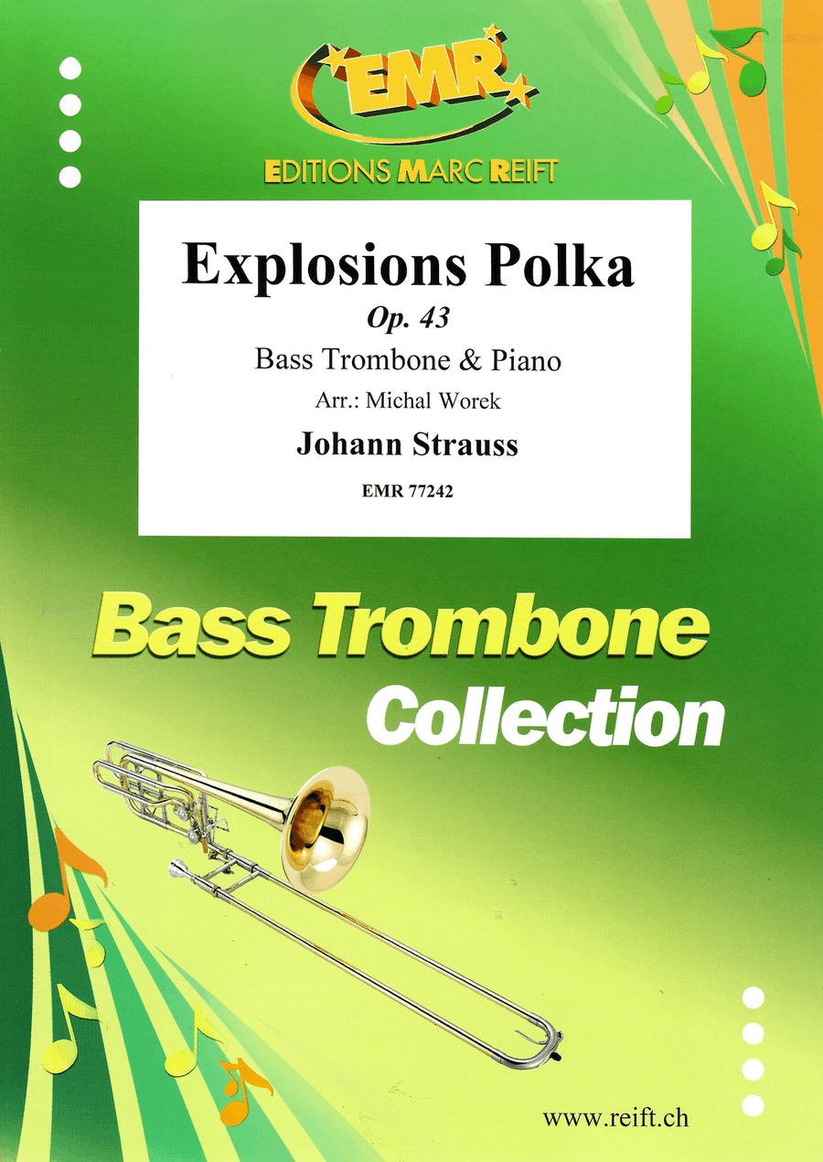 Explosions Polka Explosions Polka Bass Trombone scores gallery preview page 1