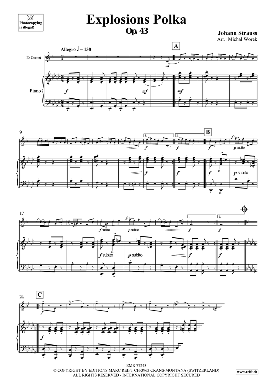 Explosions Polka Explosions Polka Cornet scores gallery preview page 3
