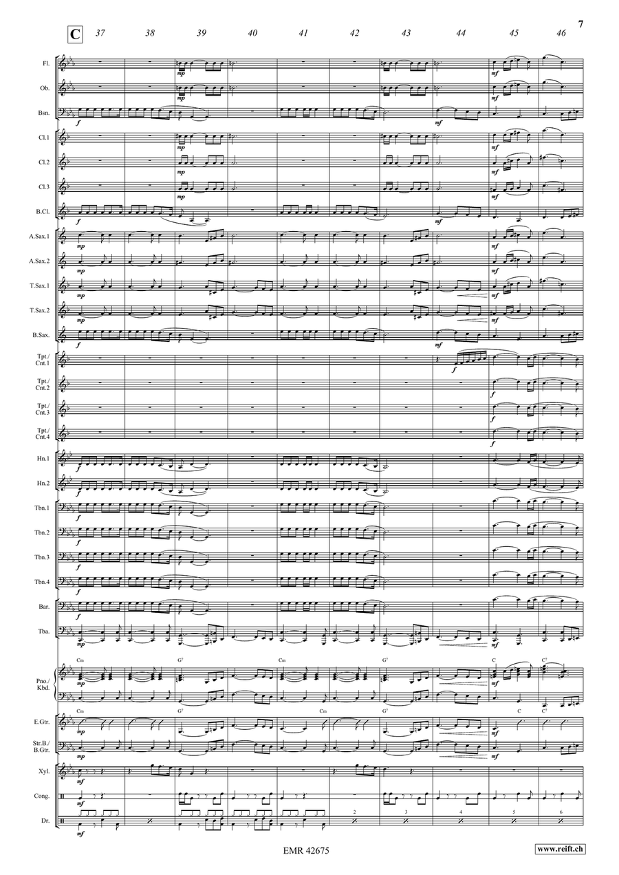 Delilah Delilah Concert Band scores gallery preview page 7