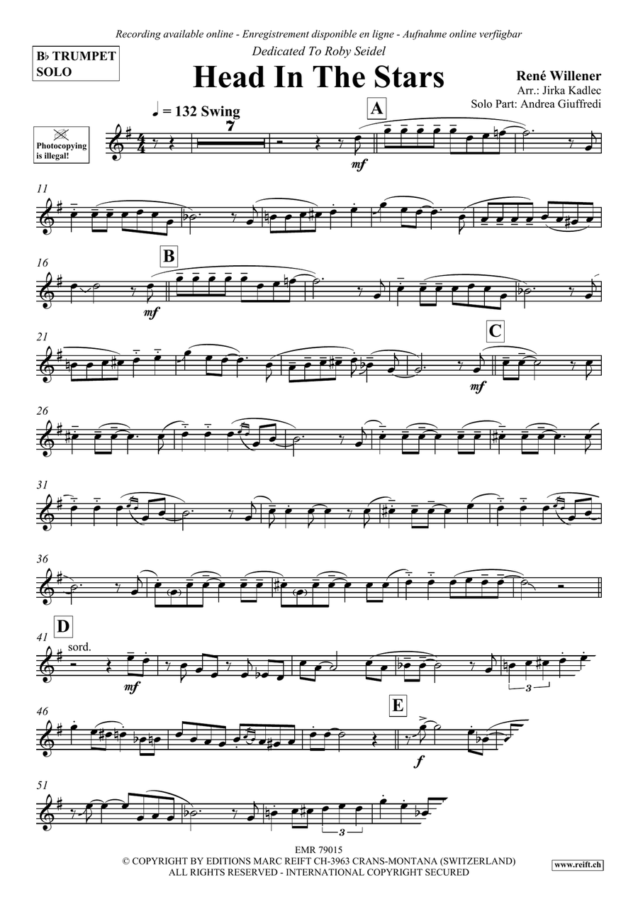 Head In The Stars Head In The Stars Concert Band scores gallery preview page 4