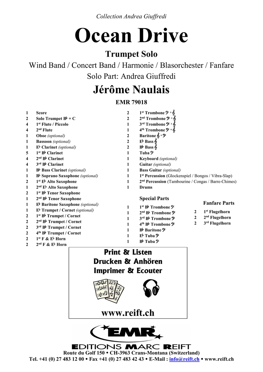 Ocean Drive Ocean Drive Concert Band scores gallery preview page 2