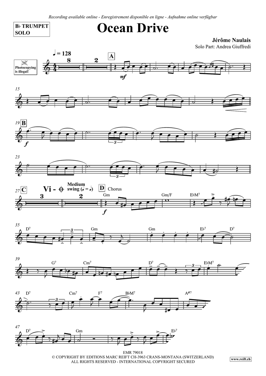 Ocean Drive Ocean Drive Concert Band scores gallery preview page 4
