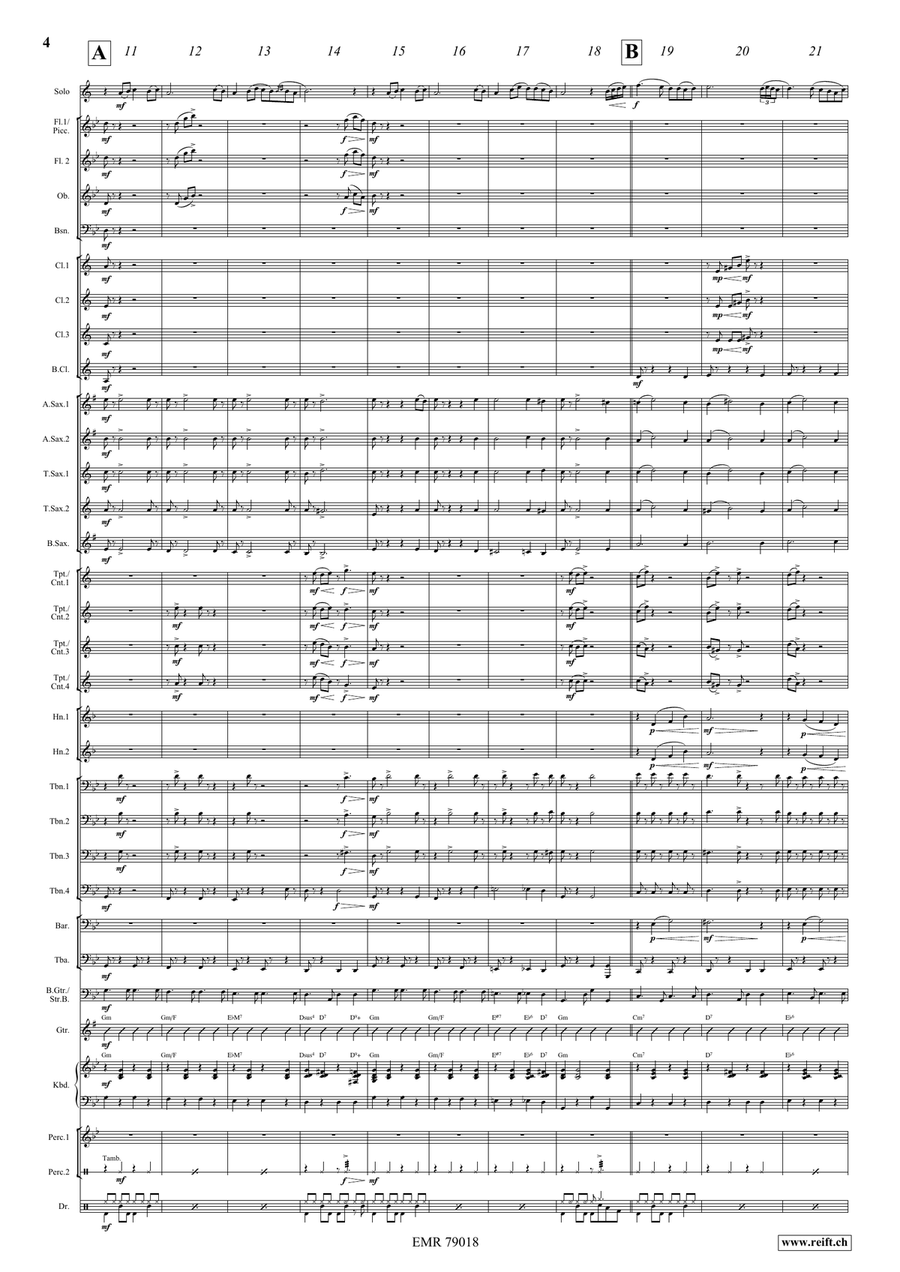 Ocean Drive Ocean Drive Concert Band scores gallery preview page 6