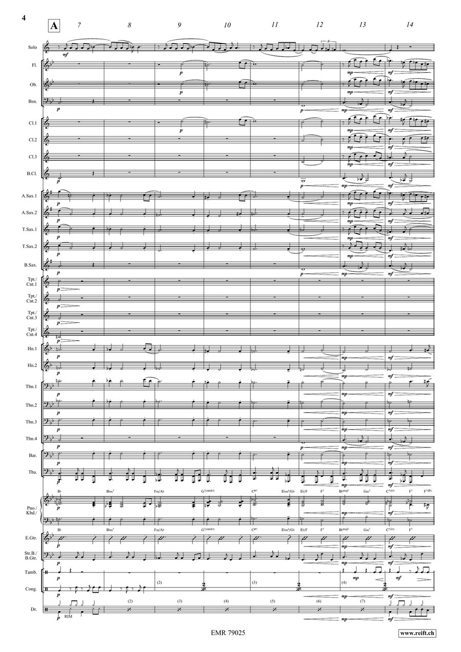 The Man I Love The Man I Love Concert Band scores gallery preview page 5