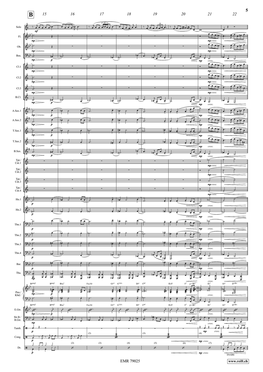 The Man I Love The Man I Love Concert Band scores gallery preview page 6