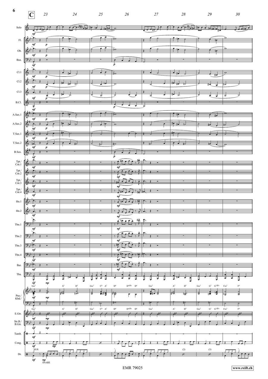 The Man I Love The Man I Love Concert Band scores gallery preview page 7