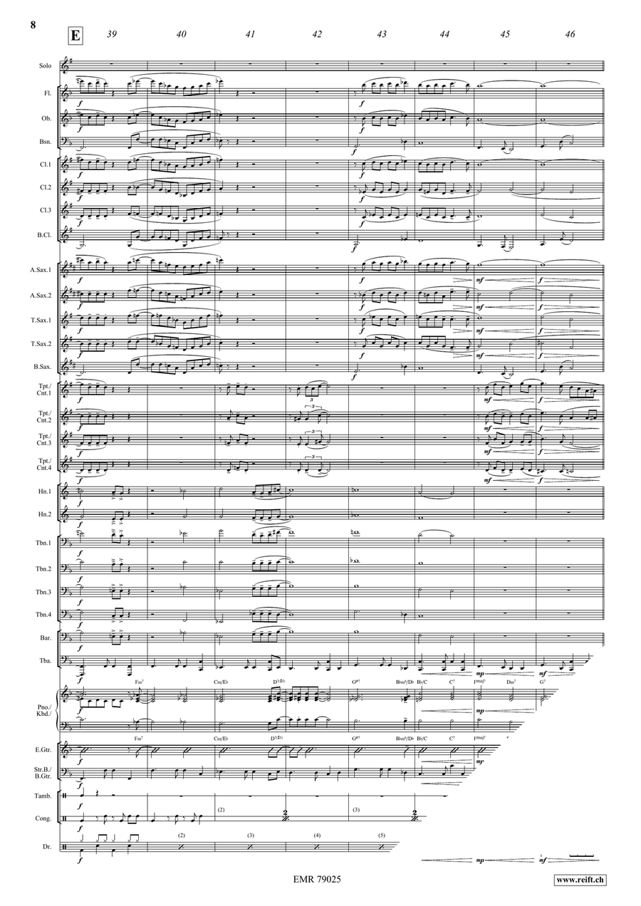 The Man I Love The Man I Love Concert Band scores gallery preview page 9