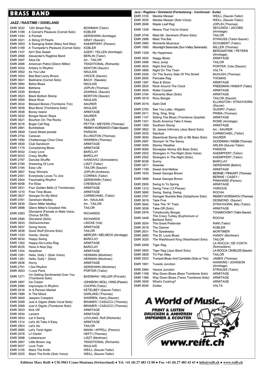 Sunday Mood Sunday Mood Brass Band scores gallery preview page 4