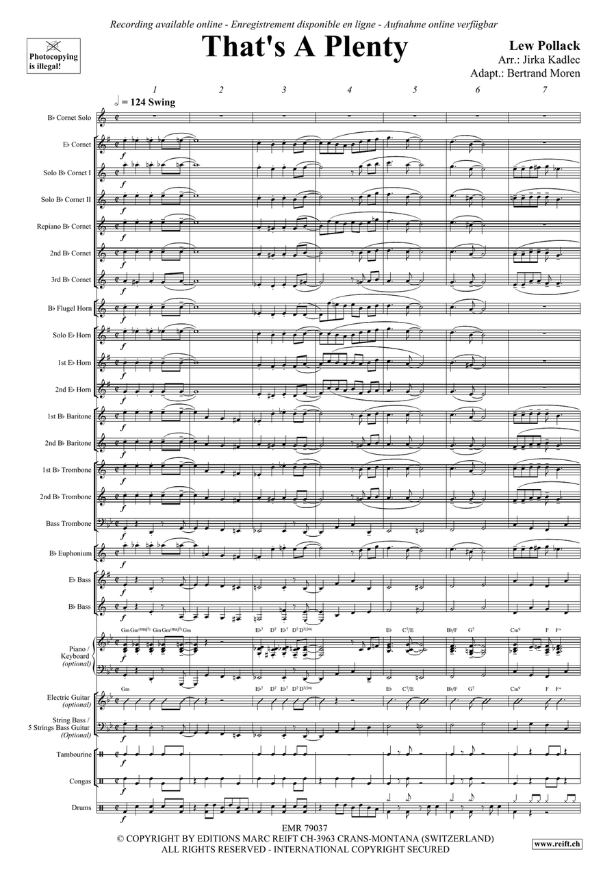 That's A Plenty That's A Plenty Brass Band scores gallery preview page 5