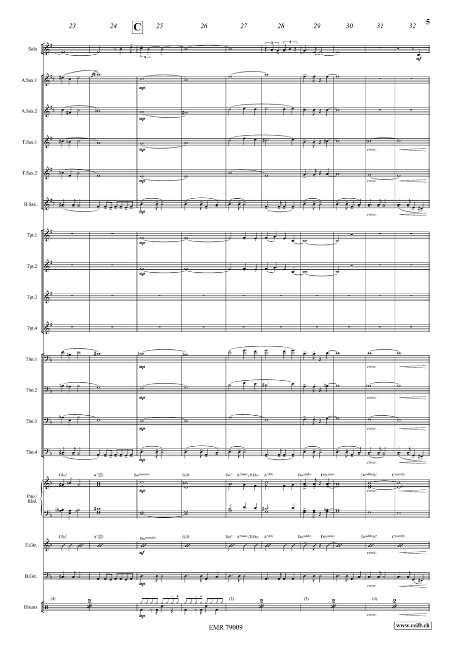 Summertime Summertime Big Band scores gallery preview page 7