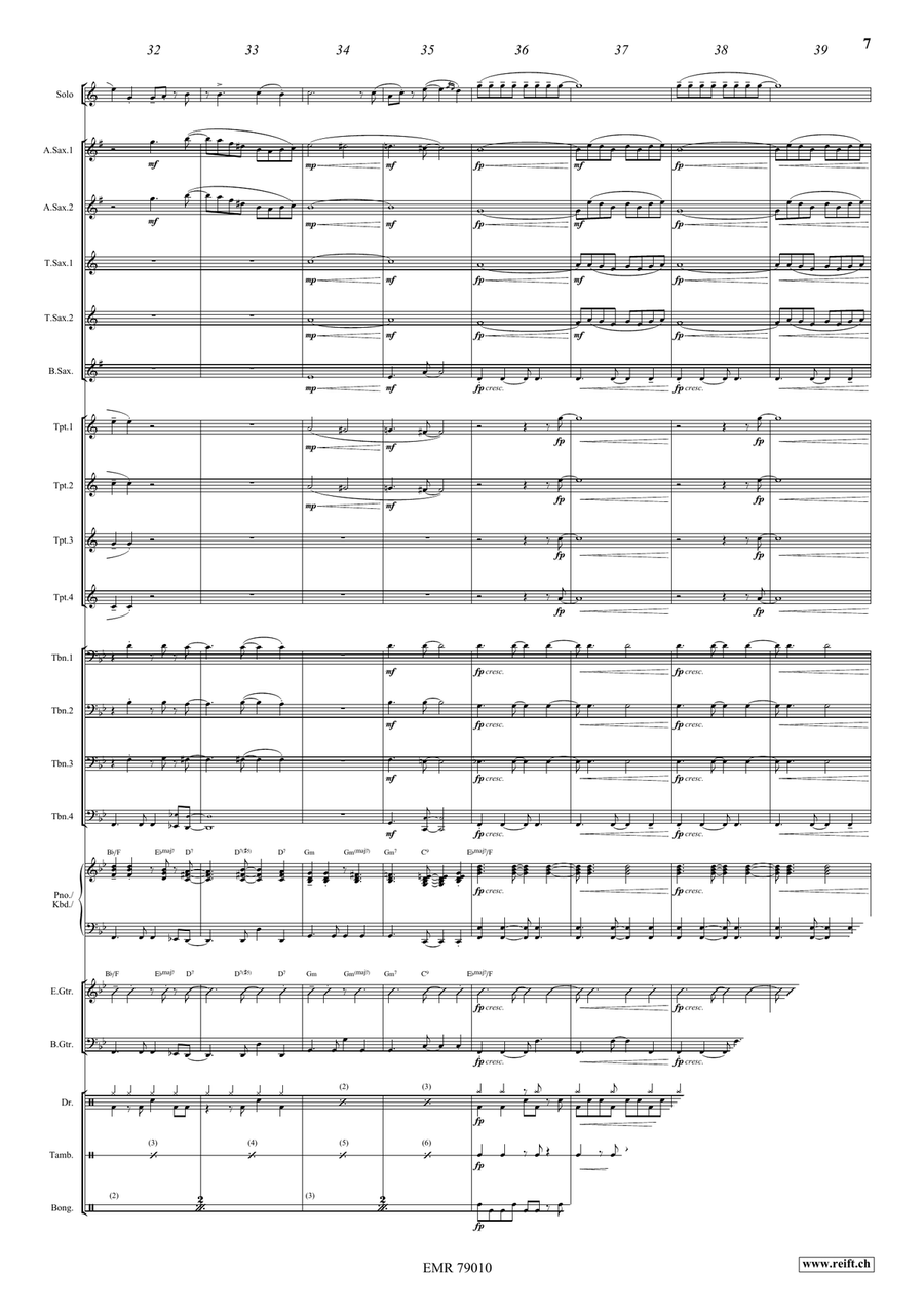 Sunday Mood Sunday Mood Big Band scores gallery preview page 9
