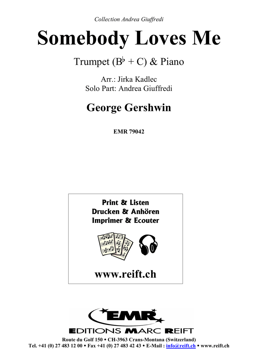 Somebody Loves Me Somebody Loves Me Trumpet Solo scores gallery preview page 2