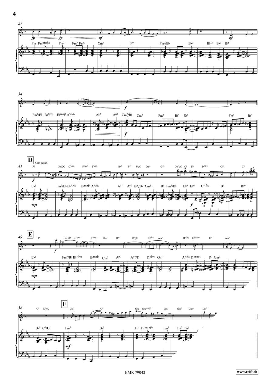 Somebody Loves Me Somebody Loves Me Trumpet Solo scores gallery preview page 6