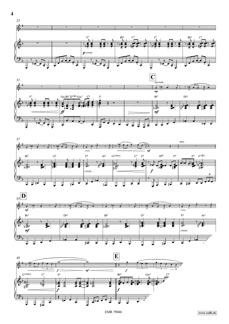 Slap That Bass Slap That Bass Trumpet Solo scores gallery preview page 6