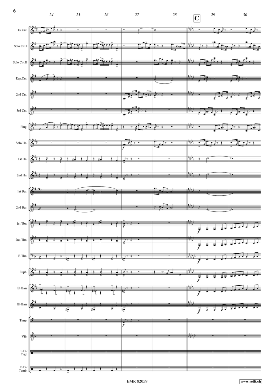 Montagues and Capulets Montagues and Capulets Brass Band scores gallery preview page 7