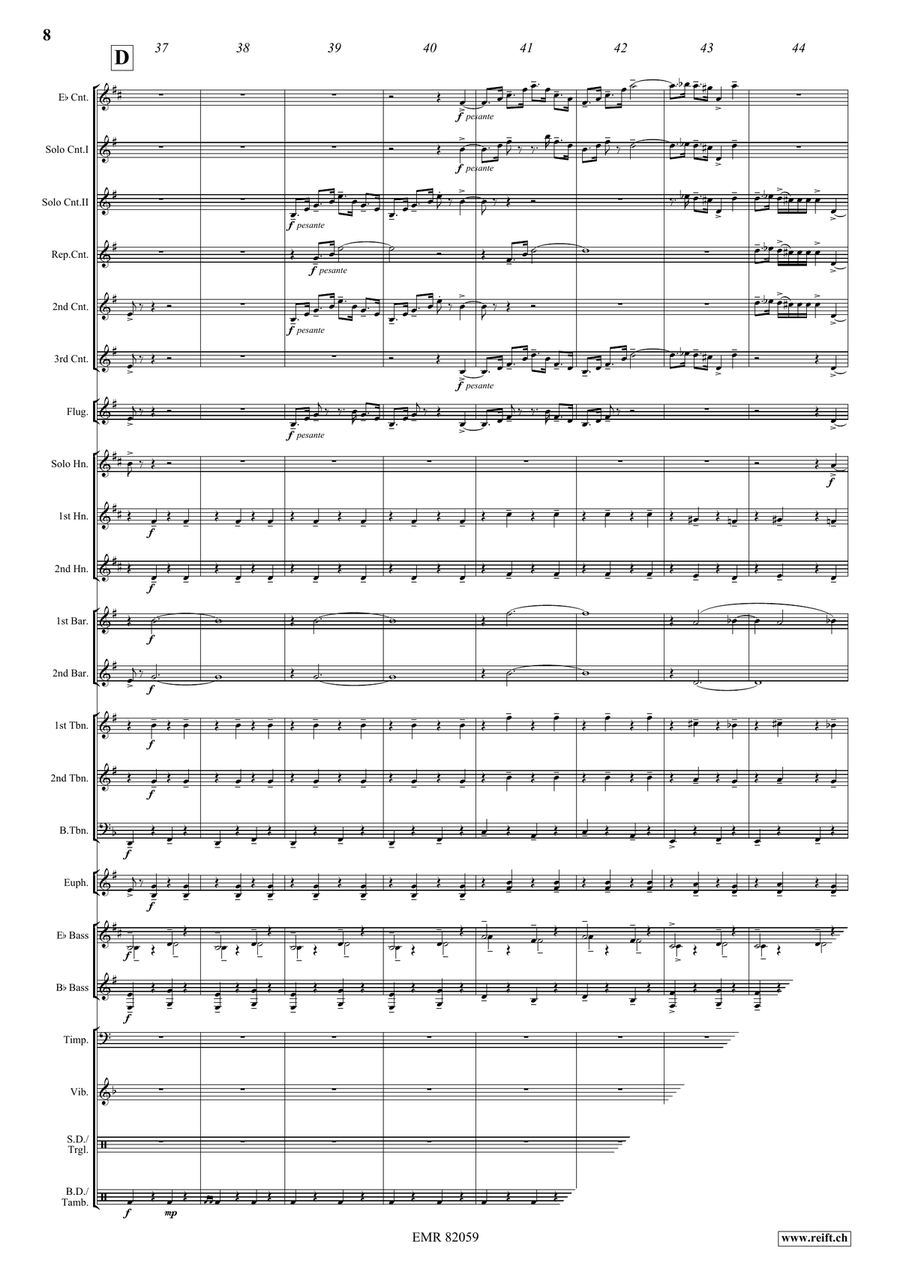 Montagues and Capulets Montagues and Capulets Brass Band scores gallery preview page 9