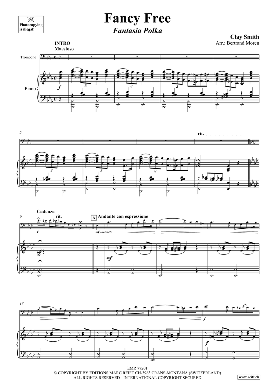 Fancy Free Fancy Free Piano Accompaniment scores gallery preview page 4