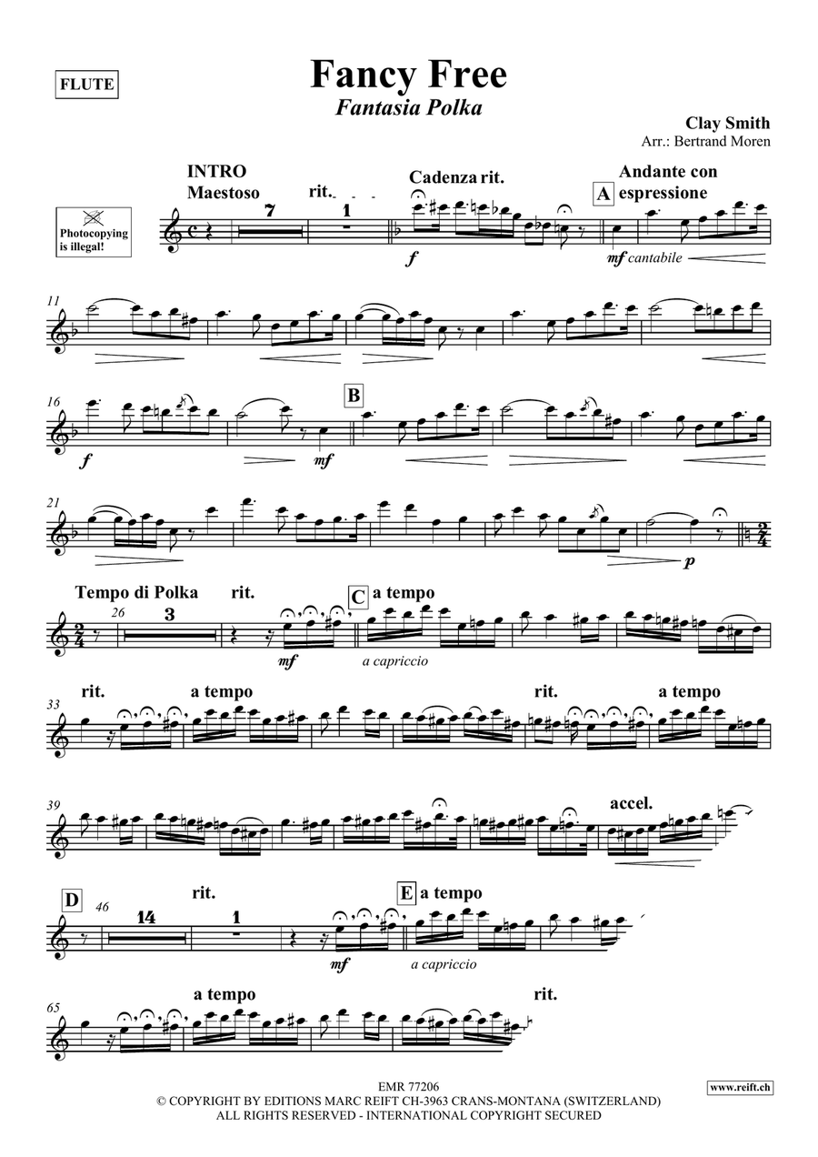 Fancy Free Fancy Free Flute Solo scores gallery preview page 3