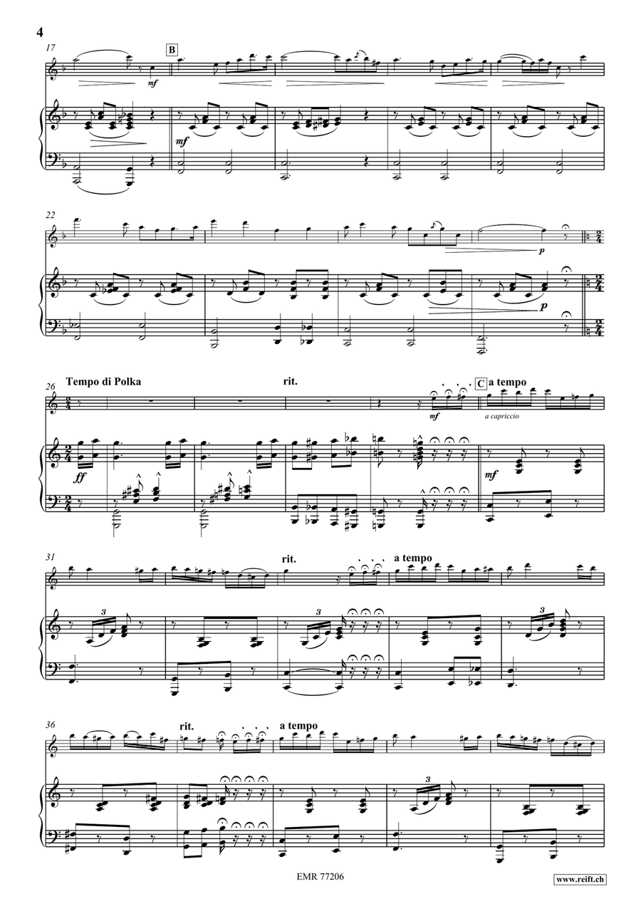 Fancy Free Fancy Free Flute Solo scores gallery preview page 5