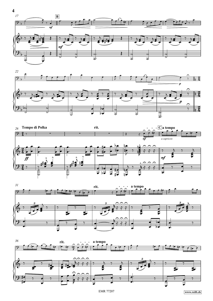 Fancy Free Fancy Free Bassoon Solo scores gallery preview page 5