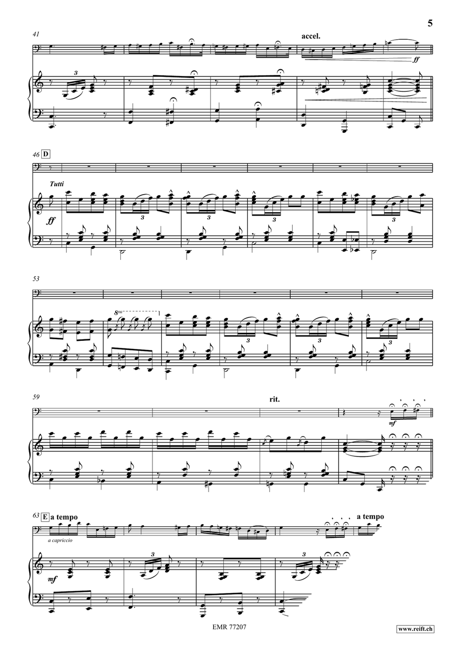 Fancy Free Fancy Free Bassoon Solo scores gallery preview page 6