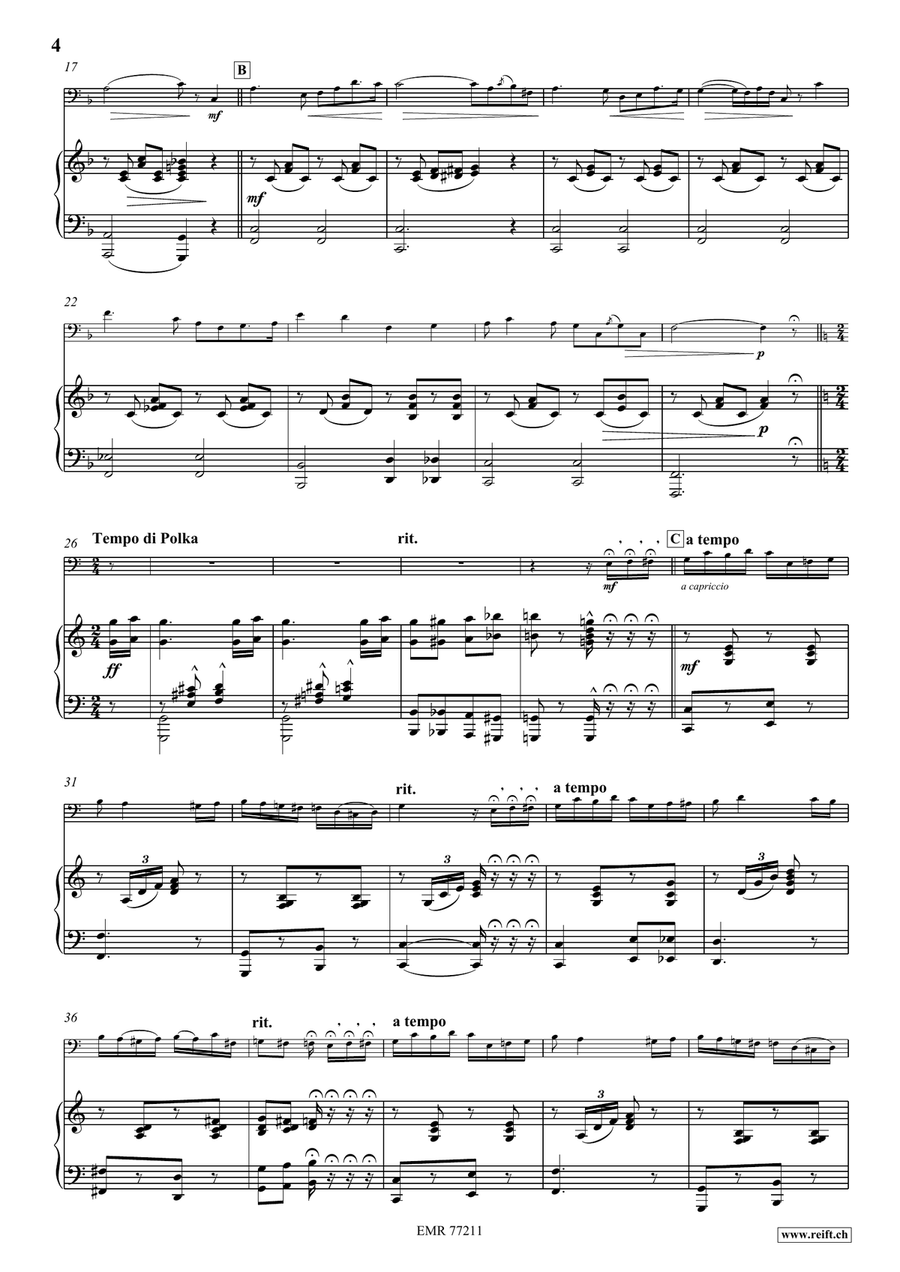 Fancy Free Fancy Free Double Bass scores gallery preview page 5