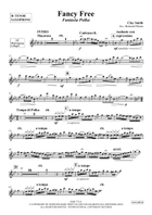 Fancy Free Tenor Saxophone scores gallery preview page 3