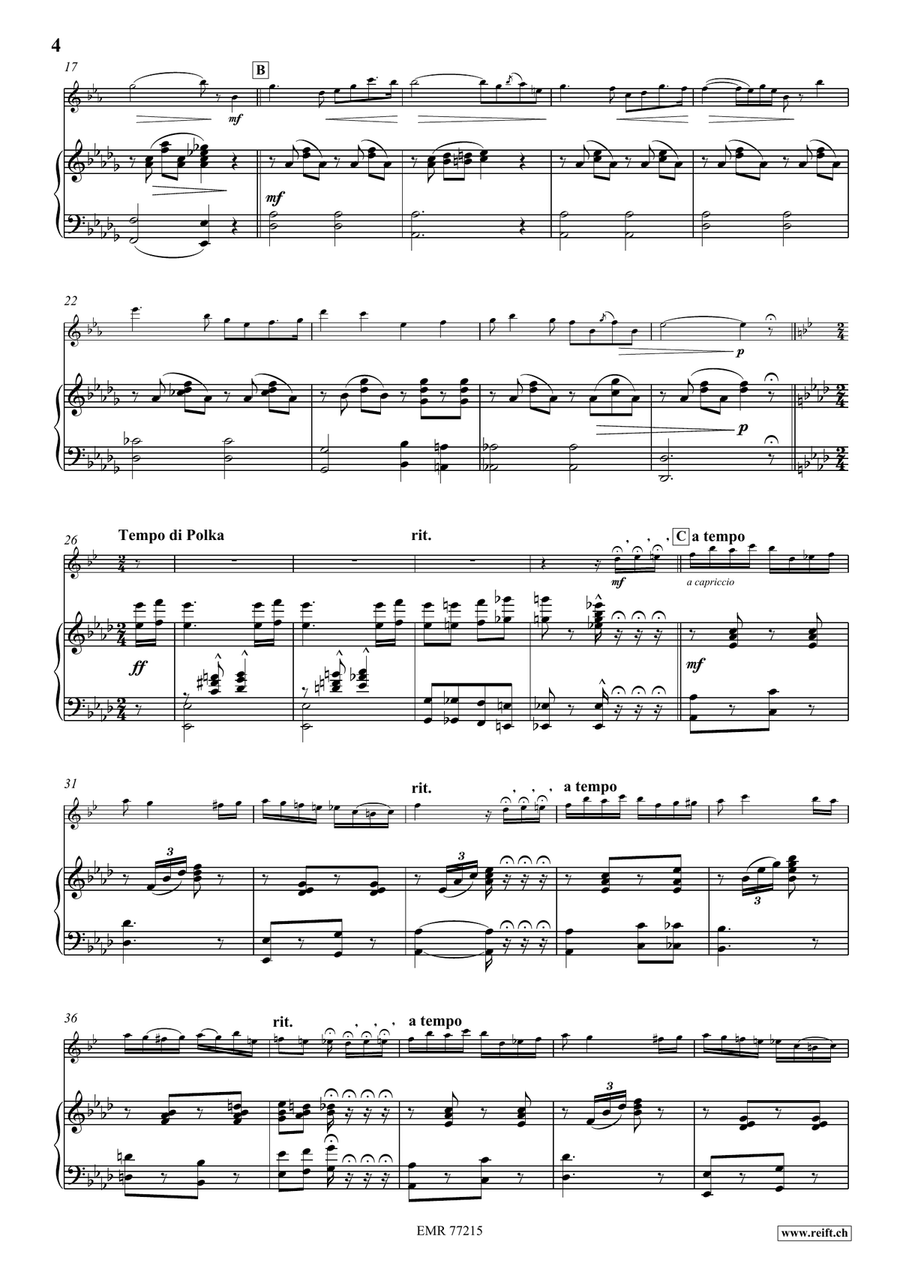 Fancy Free Fancy Free Tenor Saxophone scores gallery preview page 5