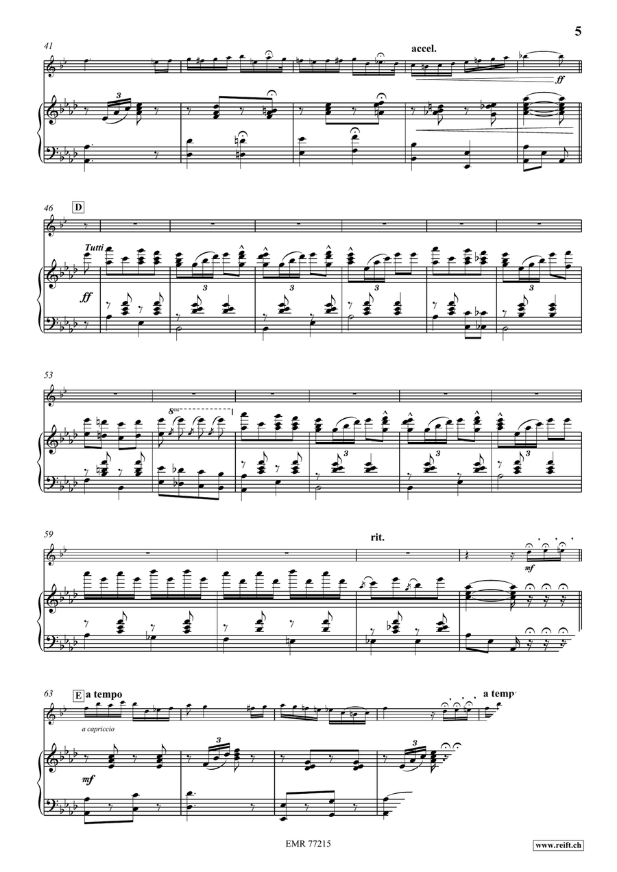 Fancy Free Fancy Free Tenor Saxophone scores gallery preview page 6