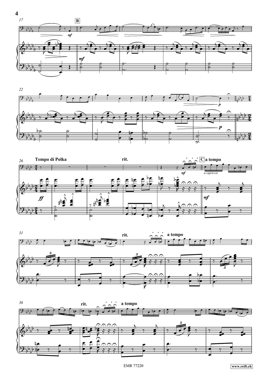 Fancy Free Fancy Free Bass Trombone scores gallery preview page 5