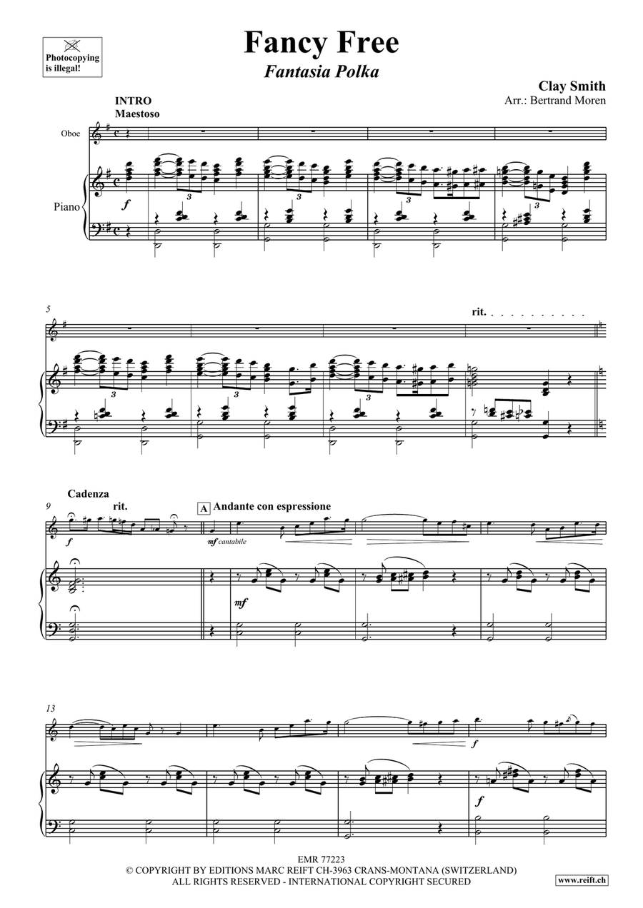 Fancy Free Fancy Free Piano Accompaniment scores gallery preview page 4