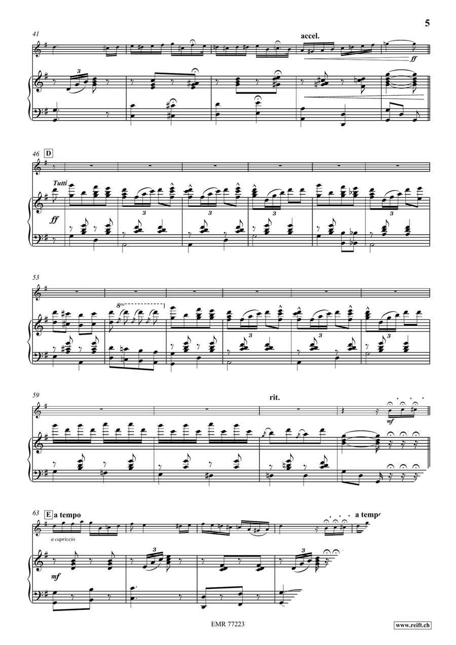 Fancy Free Fancy Free Piano Accompaniment scores gallery preview page 6